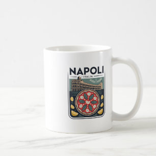 Napoli Italia Souvenir Naples Italy Pizza And Trav Coffee Mug