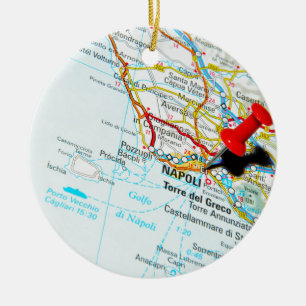 Napoli (Naples), Italy Ceramic Ornament