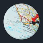 Napoli (Naples), Italy Magnet<br><div class="desc">Napoli (Naples), Italy marked with a red pushpin on the map</div>