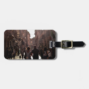 Napoli / Naples Italy postcard Luggage Tag