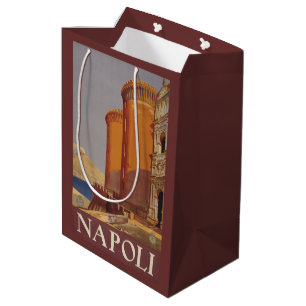 Napoli Naples Italy Vintage Travel gift bags
