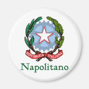 Napolitano Republic of Italy Magnet