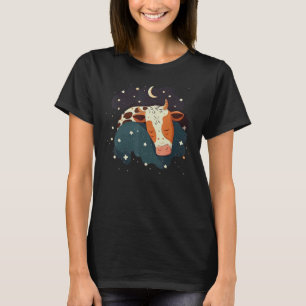 Napping Cattle pajama on Cow Sleeping T-Shirt