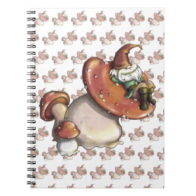 Napping Gnome Notebook (Front)