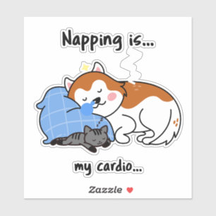 napping is... my cardio... sleeping nap