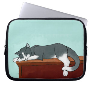 Napping Kitty Laptop Sleeve
