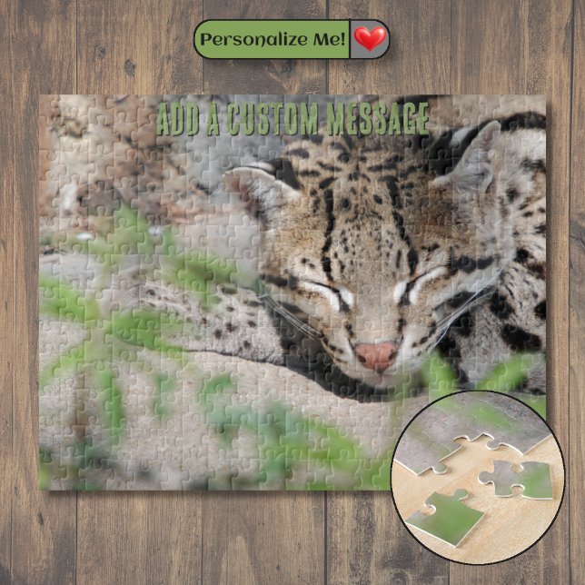 Napping Ocelot Jigsaw Puzzle (Napping Ocelot Jigsaw Puzzle)