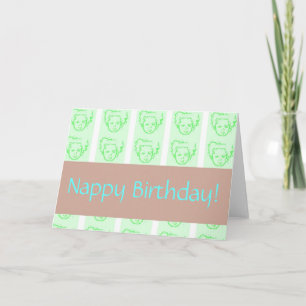 Nappy Birthday! Card
