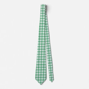 Nappy Mint Green Gingham  Tie