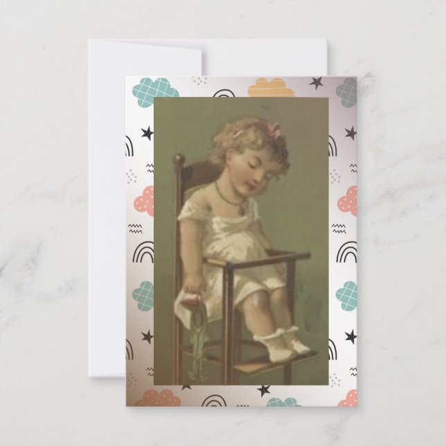 Nappy Time Thank You Card (Front)