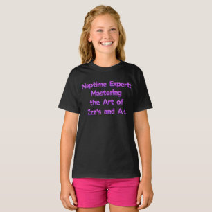 Naptime expert: Mastering the art of ZZZ's and A's T-Shirt