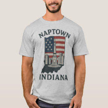 Naptown Indiana Monument Circle Tee