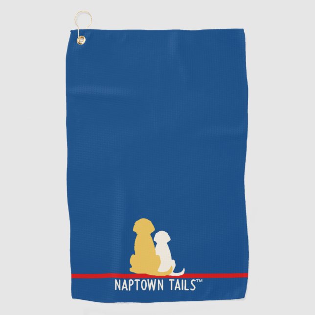 Naptown Tails  Golf Towel (Front)