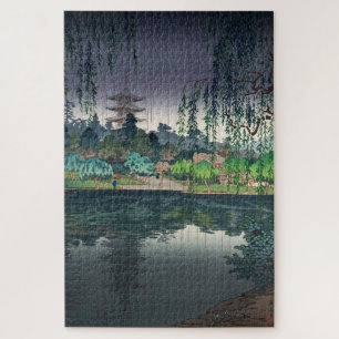 Nara Kofukuji Temple by Tsuchiya Koitsu Jigsaw Puzzle