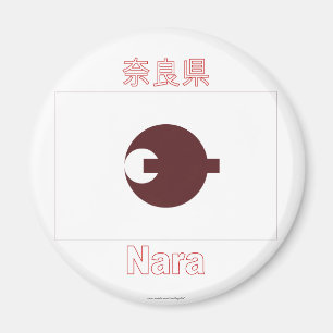 Nara Prefecture Flag Magnet
