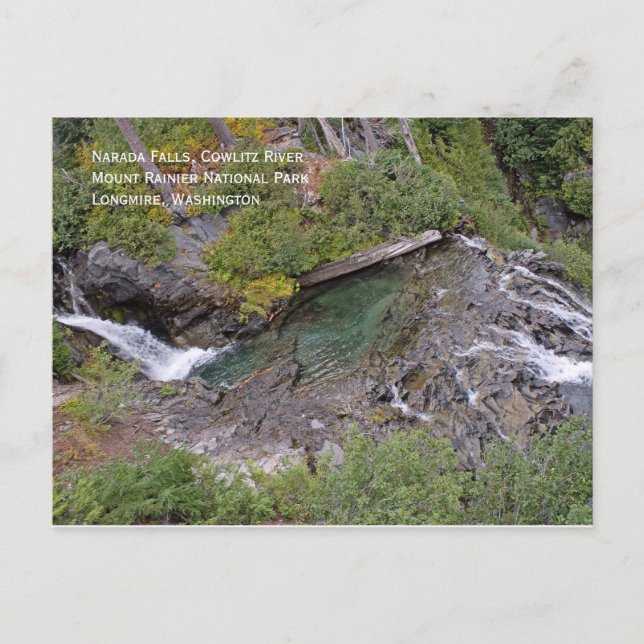Narada Falls Postcard (Front)