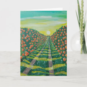 Naranjas de Valencia Painting by Alfred Fox Card