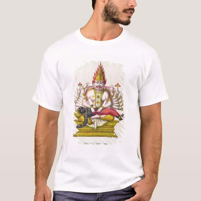 Narasimha, engraved by de Marlet (colour litho) T-Shirt (Front)