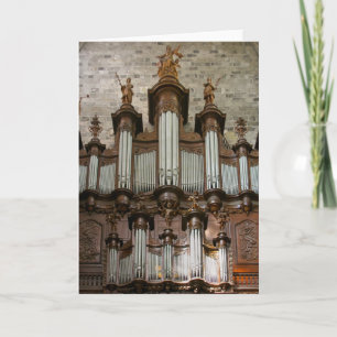 Narbonne Cathedral organ Card