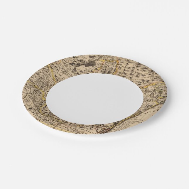 Narbonne France Paper Plate (Angled)