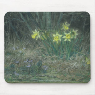 Narcissi and Violets, c.1867 Mouse Pad