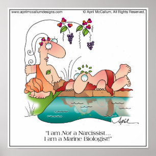 NARCISSIST Print by April McCallum