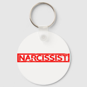 Narcissist Stamp Key Ring