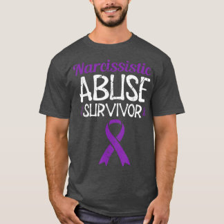 Narcissistic Abuse Survivor Ribbon Mental Health A T-Shirt