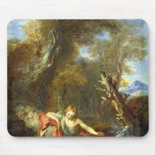 Narcissus, 1728 mouse pad
