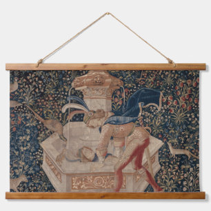 Narcissus at the Well, Mediaeval Tapestry