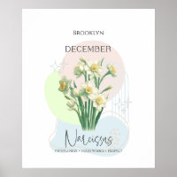 Narcissus Birth Flower of December