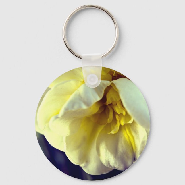 Narcissus Daffodil Key Ring (Front)