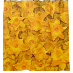 Narcissus Flowers Shower Curtain