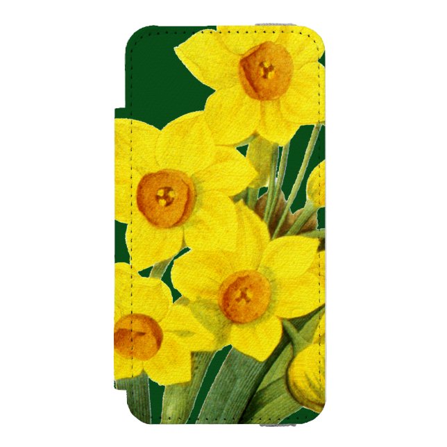 Narcissus (N Tazetta) Incipio iPhone Wallet Case (Folio Front)