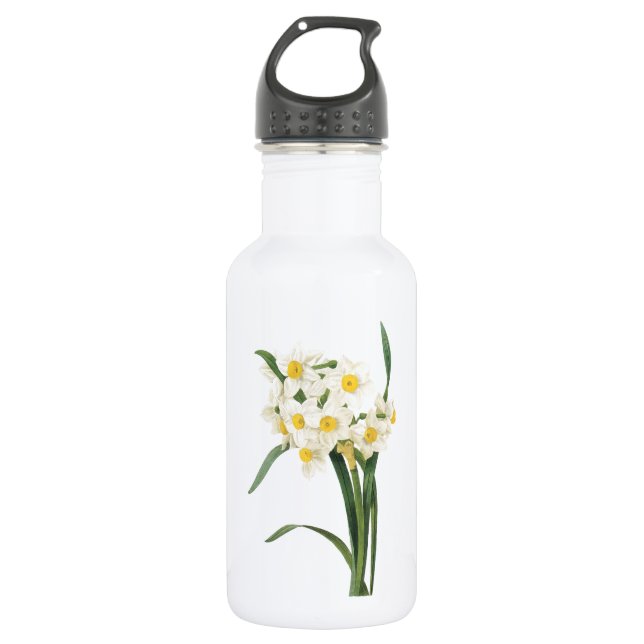 narcissus(Narcissus tazetta) by Redouté 532 Ml Water Bottle (Front)