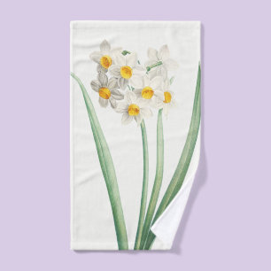 Narcissus, Pierre-Joseph Redouté, 1805 Hand Towel