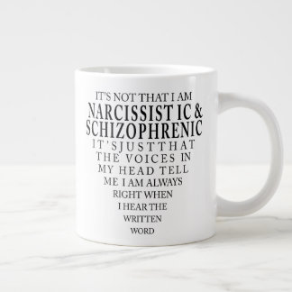 Narco Schizo 20oz Large Coffee Mug