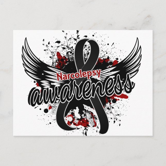 Narcolepsy Awareness 16 Postcard (Front)
