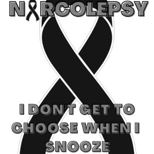 Narcolepsy Awareness Ribbon Cushion