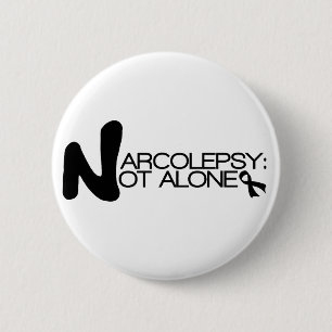 NARCOLEPSY: NOT ALONE™ Button