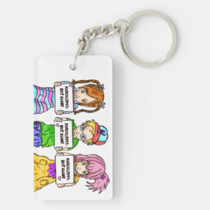 NARCOLEPSY: NOT ALONE™ Keychain