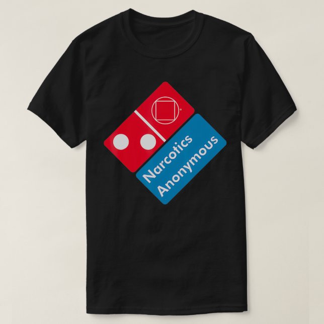 Narcotics Anonymous s Recovery AA Apparel 12 Step  T-Shirt (Design Front)