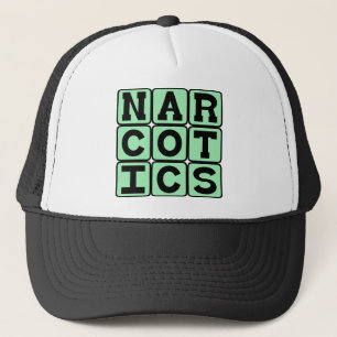 Narcotics, Drugs Trucker Hat