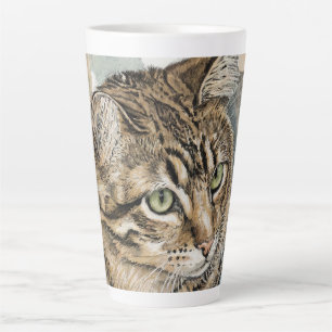 Nari- A study of my cat Latte Mug