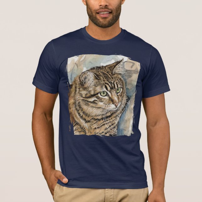 Nari- A study of my cat T-Shirt (Front)