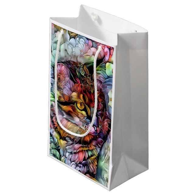 Nari and the Flowers Small Gift Bag (Front Angled)