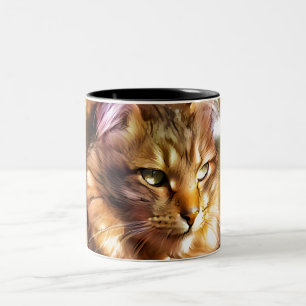 Nari and the Golden Sun Two-Tone Coffee Mug
