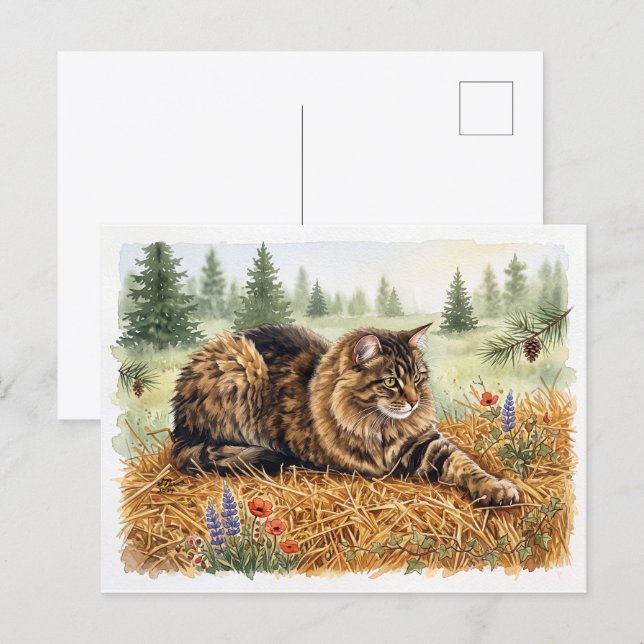 Nari of the Forest Postcard (Front/Back)