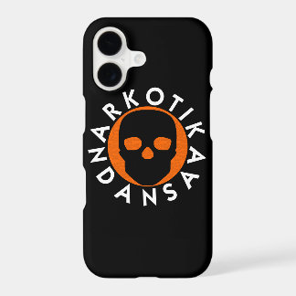 NARKOTIKA LIV Orange case iPhone X  black N3