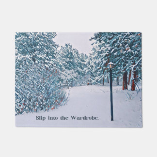 Narnia Inspired Doormat